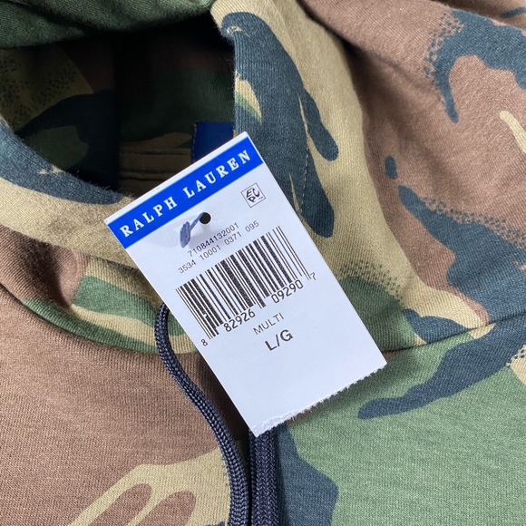 Polo Ralph Lauren 1992 Stadium Camouflage Hoodie - Picture 10 of 13